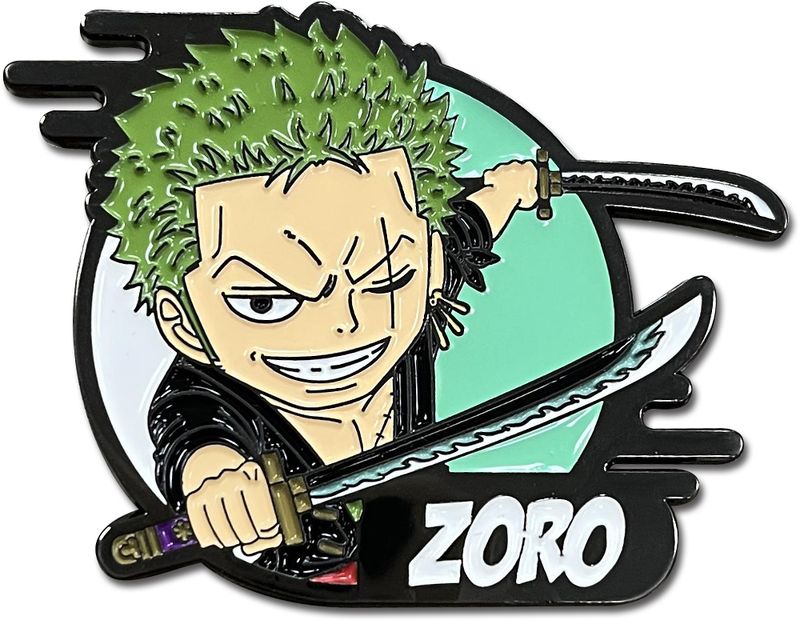 One Piece - Wano Country Arc | Zoro (Chibi) | Pinsart Pin