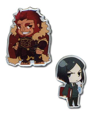 Fate Zero | Waver & Rider (Chibi) | Metal Pinset
