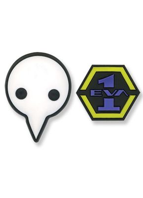 Neon Genesis Evangelion | Eva 1 & Logo Shito Angel | PVC Pin Set