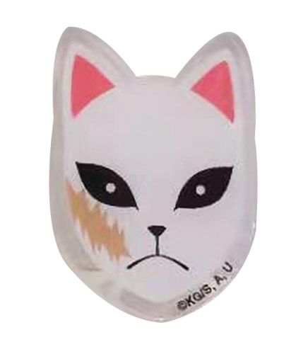 Demon Slayer | Sabito's Warding Mask | Acrylic Pinsart Pin