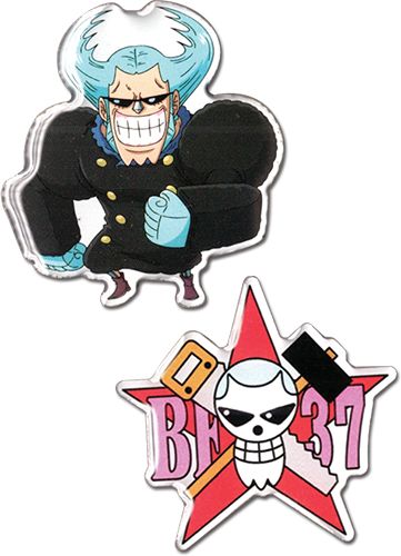 One Piece | Flanky & Flanky Skull | Metal Pins