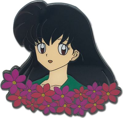 Inuyasha | Kagome - Flowers | Pinsart Pin