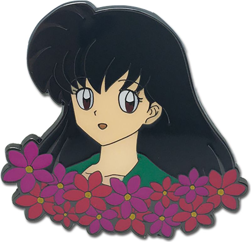 Inuyasha | Kagome - Flowers | Pinsart Pin