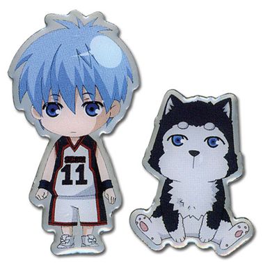 Kuroko's Basketball | Kuroko & Tetsuya #2 | Metal Pinsart Pin