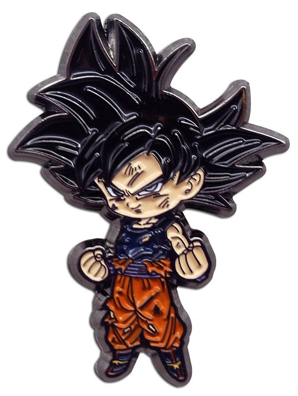 Dragon Ball Super | Goku Son (Ultra Instinct Form) & His Sign | Enamel Pinsart Pin