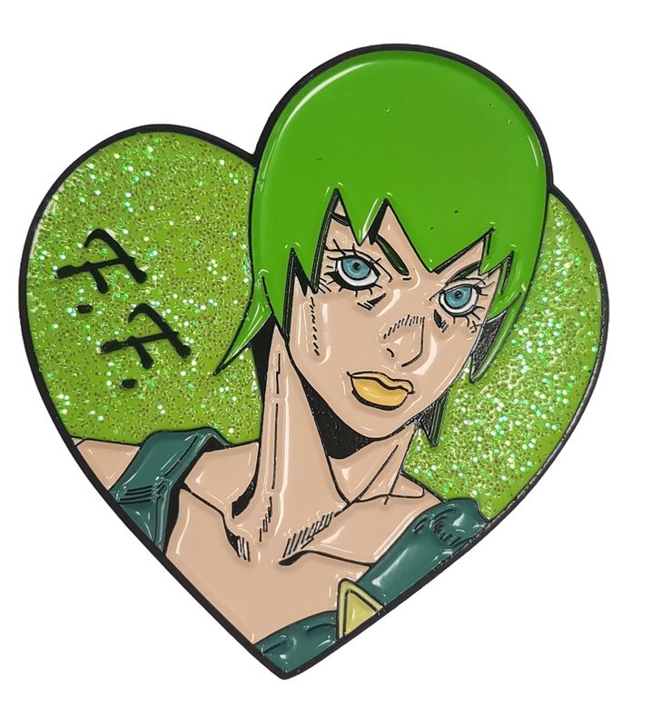 JoJo's Bizarre Adventure: Stone Ocean | F.F. | Heart Pinsart Pin