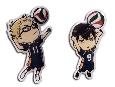 Haikyu | Tobin & Kei | Pins