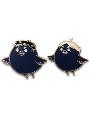 Haikyu | Sawamura Crow & Sugawara Crow | Pins