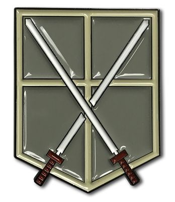 Attack On Titan | Training Corp Insignia | Shield-Shaped PinsArt Pin
