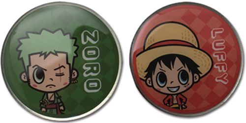 One Piece | Luffy & Zoro | Pins