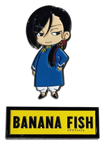 Banana Fish | Yut-Lung Lee & Anime Title | 2-Pc PinsArt Pin Set