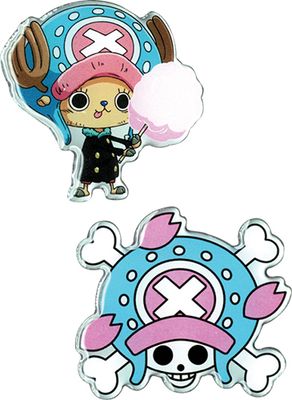One Piece | Chopper & Chopper Skull | Metal Pins