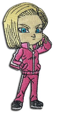Dragon Ball Super | Android 18 | 3.5'' Embroidered Patch