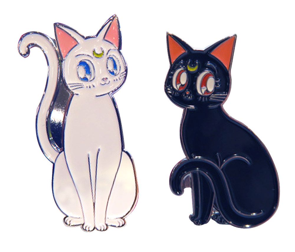 Sailor Moon R | Luna & Artemis | Enamel Pins