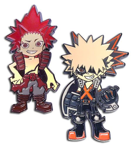 My Hero Academia | Kacchan & Red Riot | Pins