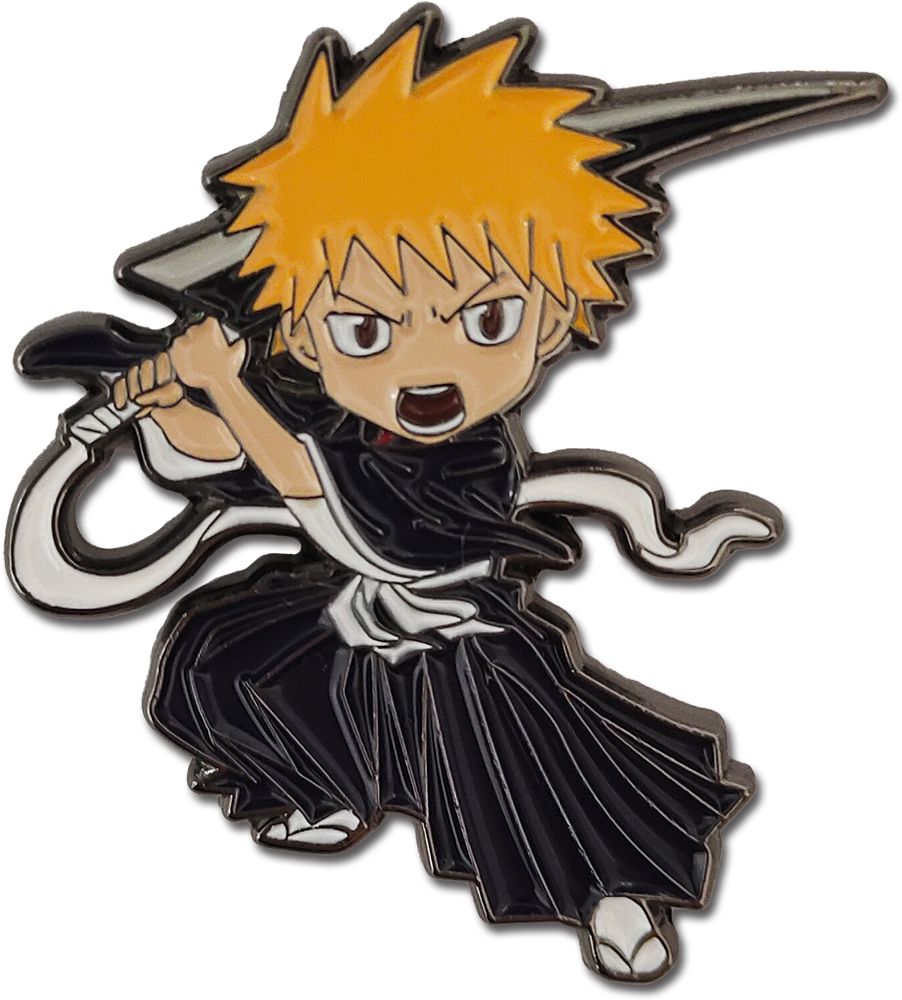 Bleach | Ichigo Kurosaki (Chibi) - Style 2 | Pinsart Pin