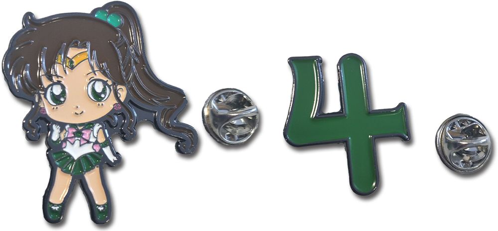 Sailor Moon S | Jupiter & Symbol (Chibi) | Pin Set
