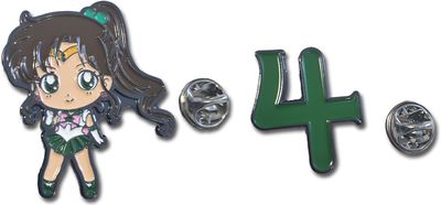 Sailor Moon S | Jupiter & Symbol (Chibi) | Pin Set