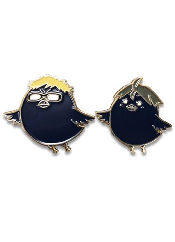 Haikyu | Tsukishima Crow & Yamaguchi Crow | Pins