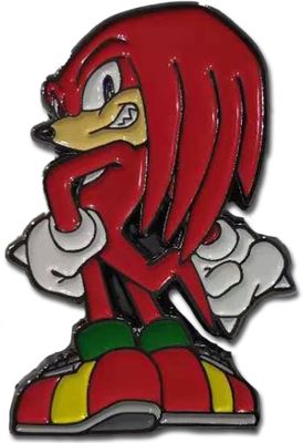 Sonic | Knuckles | Enamel Pinsart Pin