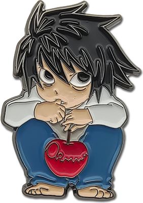 Death Note | L Lawliet (Chibi) | Pinsart Pin