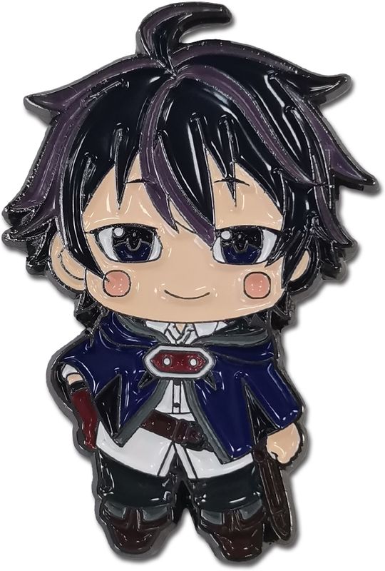 Banished From The Hero's Party | Red/Gideon Ragnason (Chibi) | PinsArt Pin