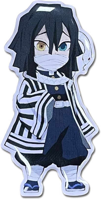 Demon Slayer - S2 | Obanai (Chibi) | Metal Pinsart Pin