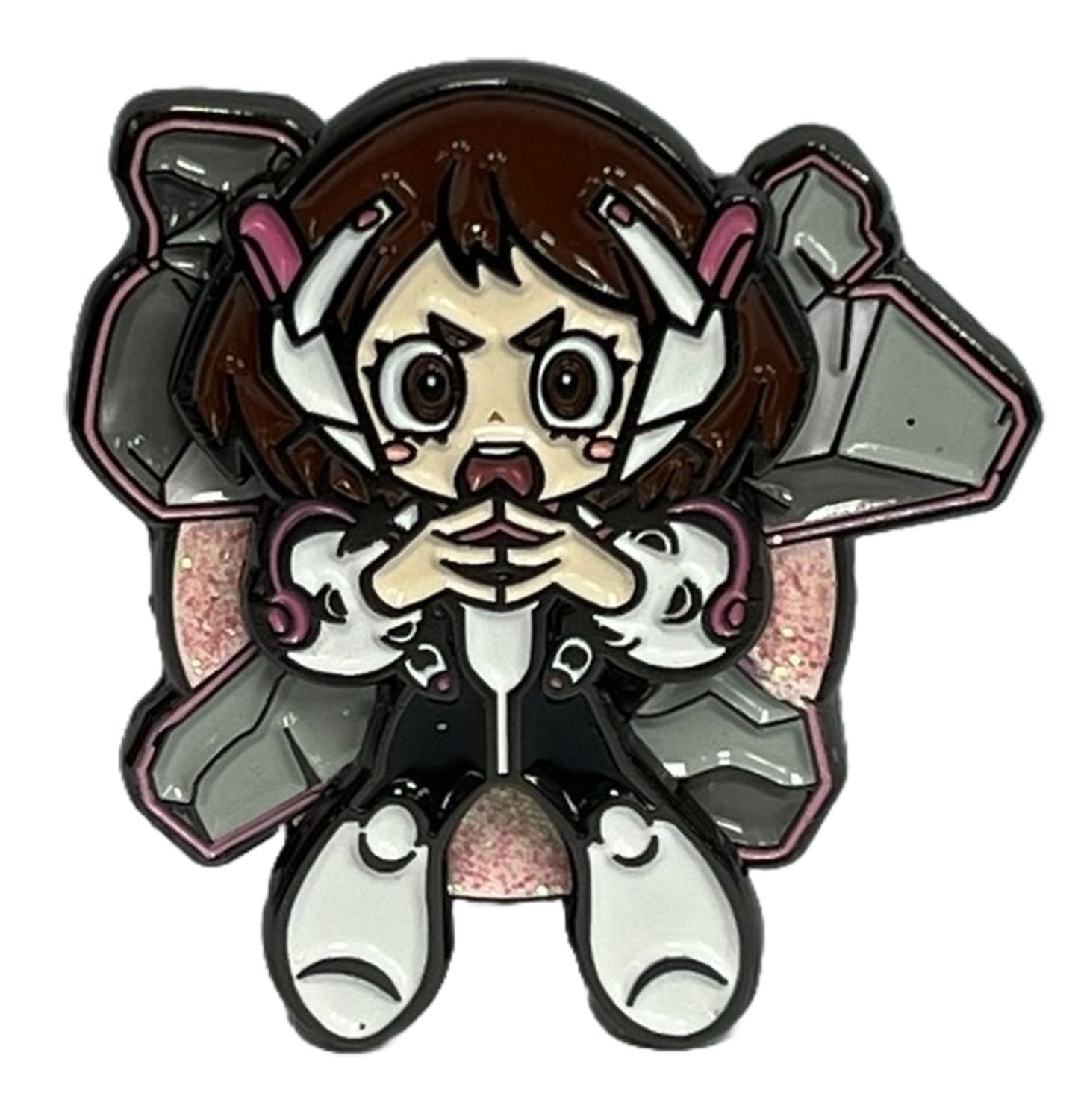 My Hero Academia - S6 | Uraraka (Chibi) | Spinning Pinsart Pin
