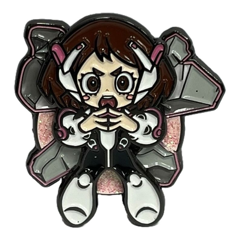 My Hero Academia - S6 | Uraraka (Chibi) | Spinning Pinsart Pin