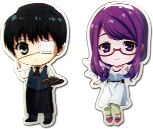 Tokyo Ghoul | Kaneki & Rize (Chibi) | Pinsart Pin