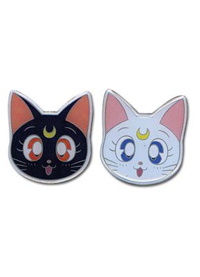 Sailor Moon | Luna & Artemis | Metal Pin Set