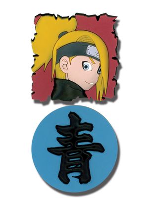 Naruto: Shippuden | Deidara & Kanji | PVC Pin Set