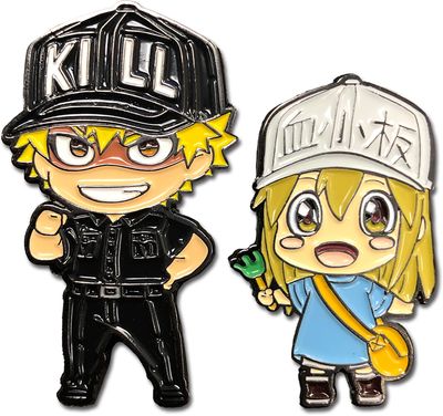 Cells At Work | Killer T-Cell & Platelet | Pins