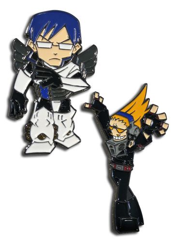 My Hero Academia | Tenya & Present Mic | Pins