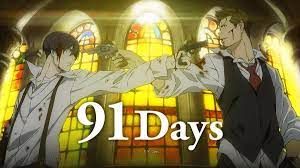 91 Days | Angelo & Nero - Key Art | Wall Scroll