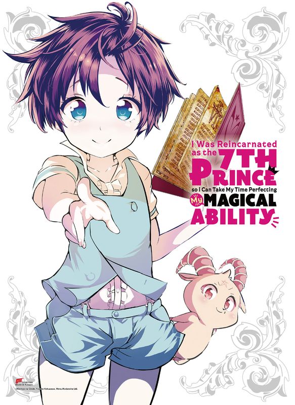 Reincarnated As The 7th Prince - Manga | Lloyd De Saloum | Wall Scroll