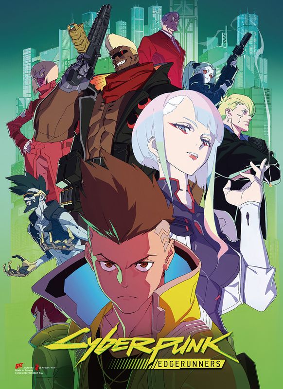 Cyberpunk: Edgerunners | Main Characters - Key Art | Wall Scroll