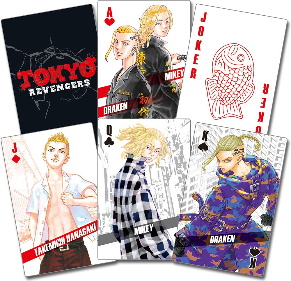 Tokyo Revengers | Cover Art Group | Playing Cards