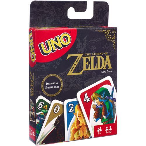 The Legend Of Zelda | Main Characters | UNO Deck