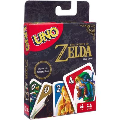 The Legend Of Zelda | Main Characters | UNO Deck