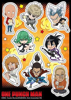 One-Punch Man - S2 | One-Punch Man (Chibi) | Sticker Set