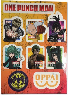 One-Punch Man | Group Icons | Sticker Set