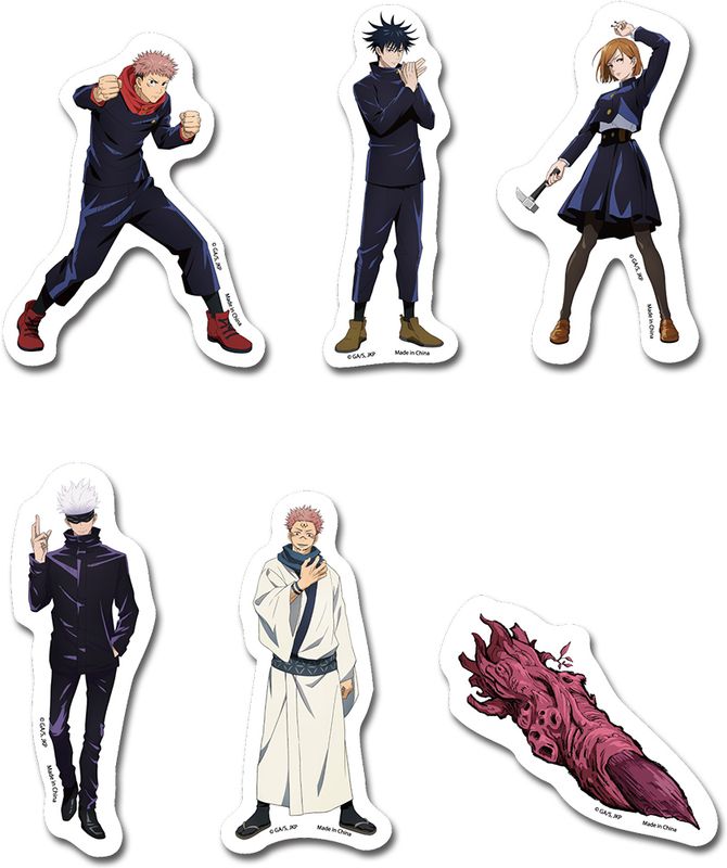 Jujutsu Kaisen | Die-Cut - Group A | Sticker Set