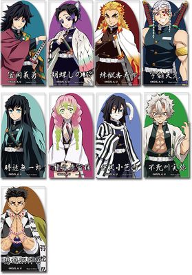 Demon Slayer | Hashira | Transparent Die-Cut Sticker