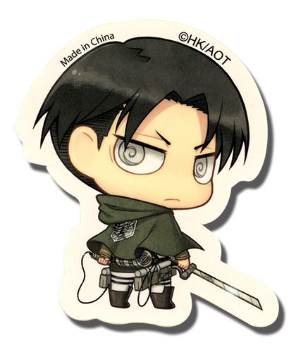 Attack On Titan | Levi Ackerman (Chibi) | Sticker