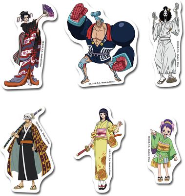 One Piece - Wano Country Arc | Character Group #2 | Die-Cut Sticker
