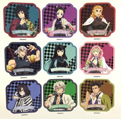 Demon Slayer - S2 | Hashira - Set 2 | Die-Cut Sticker Set