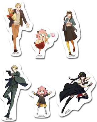 Spy X Family | Teaser Art | Sticker Die-Cut Sticker Set