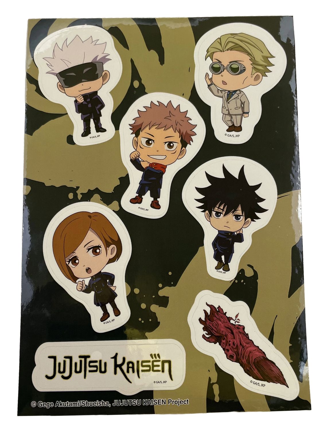 Jujutsu Kaisen | Group A | Sticker Set