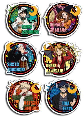 My Hero Academia | Halloween | Die-Cut Sticker Set